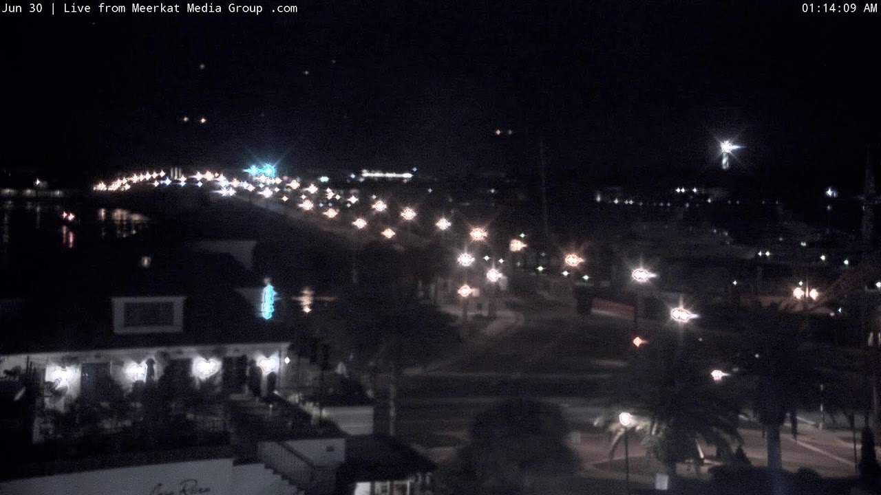 Live webcam view of Bahía Matanzas y puente de los Leones
