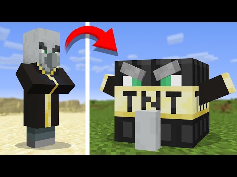 I remade Every Mob into TNT in Minecraft