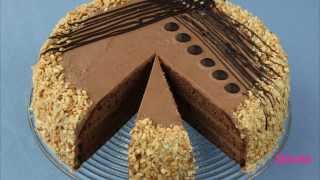 Простой рецепт красивого торта, Пражский торт - Видео онлайн