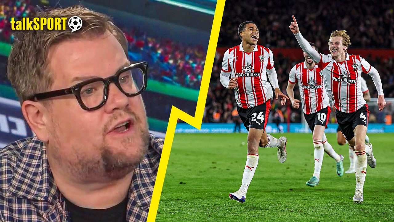 James Corden calls for STRONG PUNISHMENT if Southampton are found GULITY of 'SPYGATE'!