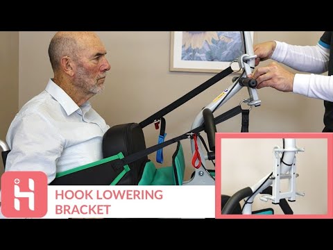Kera sit2sit - Hook Lowering Bracket accessory | Improved Wheelchair Transfers from - HT Systems