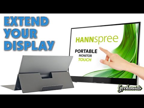 Monitorius Hannspree HT 248 PPB 60,5 cm (23.8") 1920 x 1080 pikseliai Juoda „Multi-touch“ Stalo paviršius video