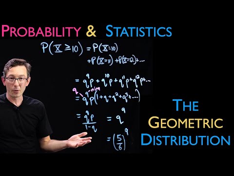 The Geometric Distribution: The First Success of a Bernoulli Distribution