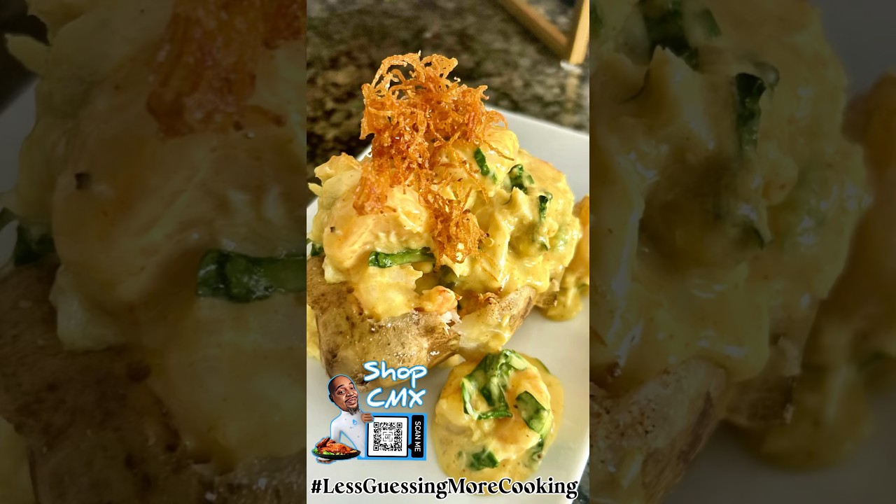 Creamy Seafood Potato #lessguessingmorecooking #letsmakeitchefmade