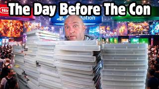 The Day Before | Convention Countdown Ep 4 #videogames #retrogames #vendor