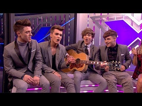 Union J put on an awesome acoustic performance - The Xtra Factor - The X Factor UK 2012