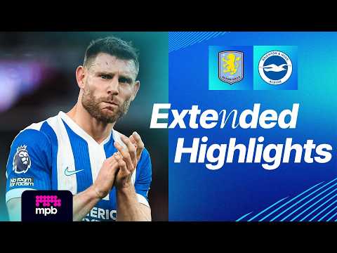 EXTENDED HIGHLIGHTS | Aston Villa v Brighton | Premier League