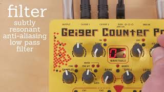 Video thumbnail for WMD Geinger Counter Pro - A quick introduction by moogaudio