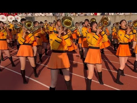 Kyoto Tachibana SHS Green Band 2025 京都橘高校吹奏楽部 - California USA Rose Bowl Bandfest