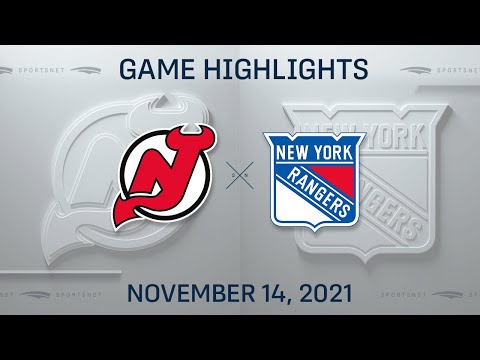 NHL Highlights | Devils vs. Rangers - Nov. 14, 2021