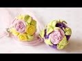 Полимерная глина - Цветочные ШАРЫ (мастер-класс) - Polymer clay flower ...