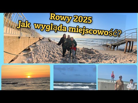 Rowy for the weekend, seaside vacation 2025, Baltic Sea, walk around the city, Walk around
