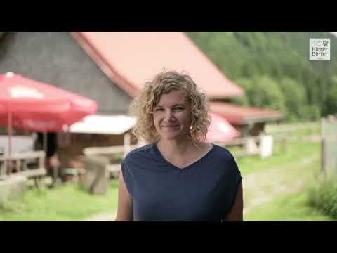 Katrin Frick, Sennerin auf Zeit auf der Alpe Schattwald im Allgäuer Rohrmoostal
