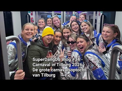 SuperDangDo Vlog #34 - Carnival in Tilburg 2026 - The big carnival parade of Tilburg