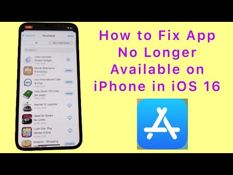 How to Fix App No Longer Available on iPhone in iOS 16