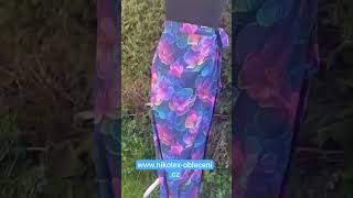 Zavinovací letní maxi sukně s květinovým potiskem ze silky, vel. UNI