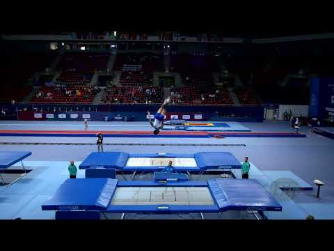SAVVIDIS Nikolaos (GRE) M - 2022 Trampoline Worlds, Sofia (BUL) - Q Trampoline Exercise 1