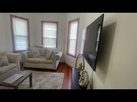 9 Agassiz Ave. Belmont, MA - 3 bed, 1 bath on 2nd Floor of 3-Family with Off-Street Parking