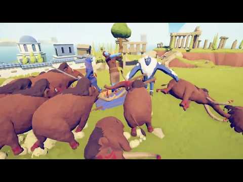 Giant Wheel vs Every Faction #3 - TABS Bug DLC Mods Gameplay