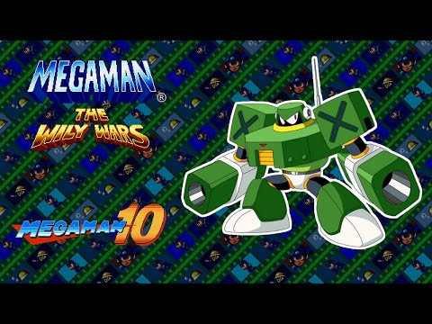 Commando Man Stage (Desert Commando) - Mega Man 10 - Mega Man: The Wily Wars Style