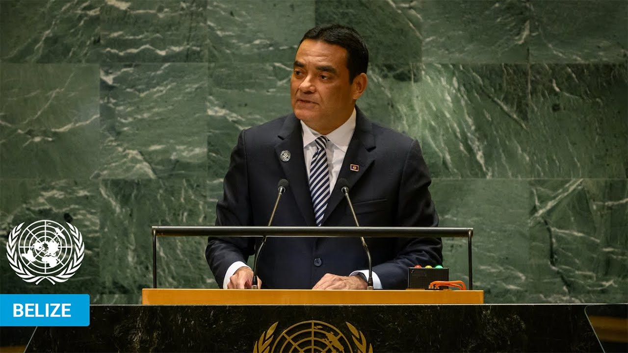 🇧🇿 Belize - Foreign Minister Addresses United Nations General Debate, 79th Session | #UNGA
