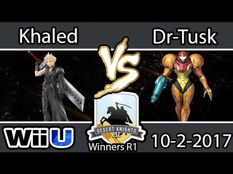 DK3 Singles -WR1 Khaled (Cloud) vs Dr Tusk (Samus, Marth)