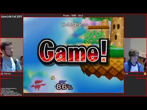 GatorLAN Fall2017 - Melee Singles - Altodor (Falco) Vs. C15 (Fox) - Pools