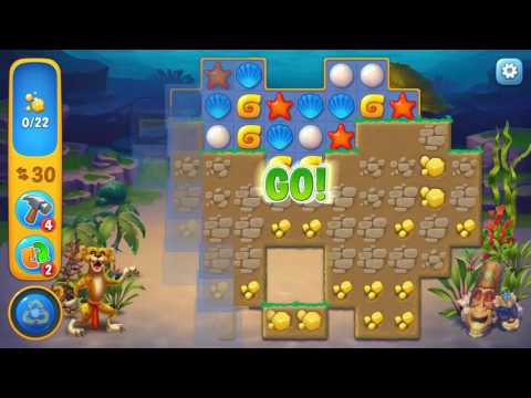 Fishdom level 101 Gameplay (iOS Android)