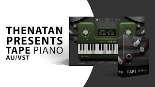 Video thumbnail for Introducing Tape Piano "TAPEX" Au / VST Plugin By Thenatan ( Demonstration ) by THENATAN