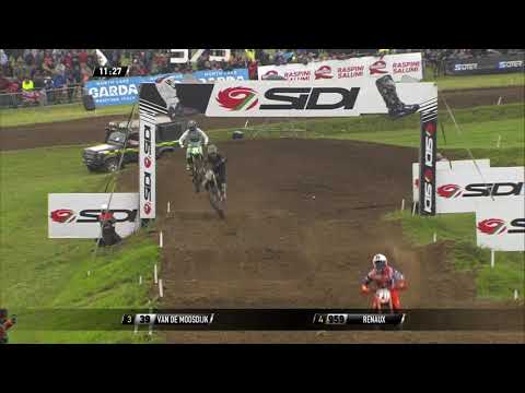 Renaux passes Van De Moosdijk | MXGP of Great Britain 2021 #Motocross