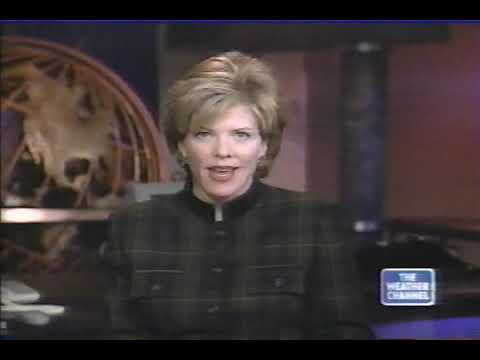 Weather Channel clips including Local Forecasts, 12 AM - 2 AM Tuesday February 24, 1998