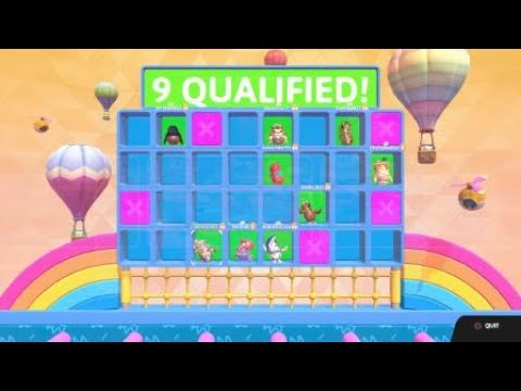 Fall Guys: Ranked Rnd 3 BUBBLING BROOK (7 second Lag Spike on PS4)… still nearly won