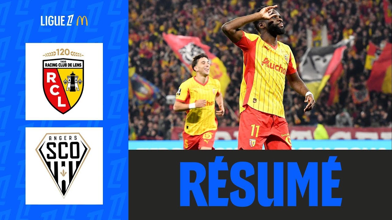 RC Lens vs Angers Highlights