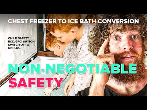 Are DIY Ice Baths Safe? Chest Freezer Ice Bath Conversion Grounded Ginger