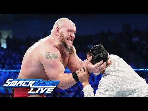Lars Sullivan continues his path of destruction: SmackDown LIVE, April 23, 2019