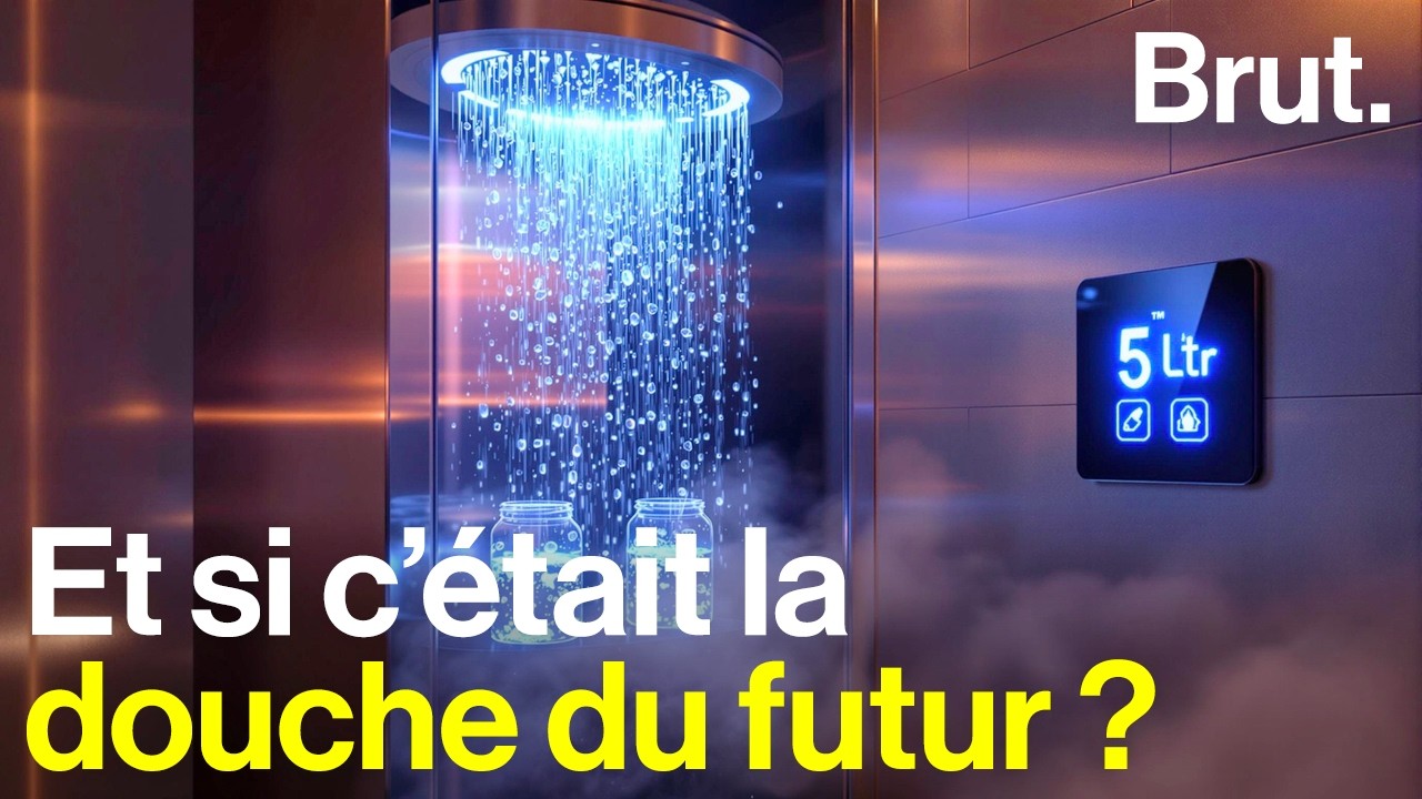 Ces 2 ingénieurs invente une douche à 5L d'eau... maximum