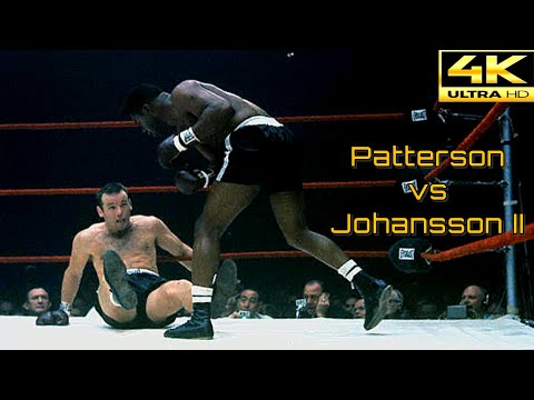 Floyd Patterson (USA) vs Ingemar Johansson (Sweden) | KNOCKOUT Fight | 4K Ultra HD