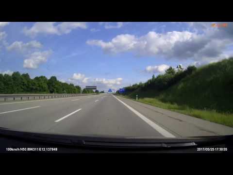 Niemcy (Deutschland) A4 Hermsdorfer Kreuz - Meerane x3