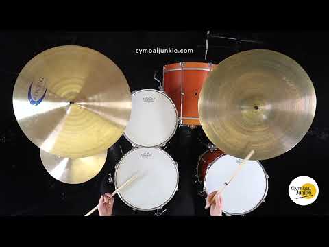 Mattia Iorillo 20" ride cymbal (1800g) Pre-loved. Handcrafted.