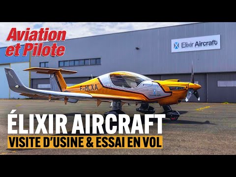 Elixir Aircraft - factory tour & Elixir flight test