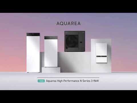 New Panasonic Aquarea High Performance N Series Refrigerant split air-to-water heat pump with R454C