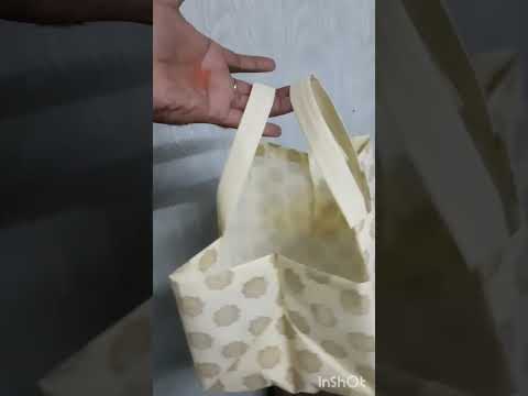 Printed non woven loop handle bag, for shopping