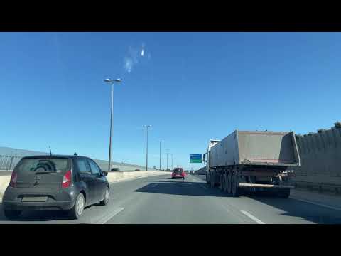 Ikea, Gentofte, Denmark, Highway tour in 4K via Route 21, E47, E55 | Motorway Driving Denmark in 4K
