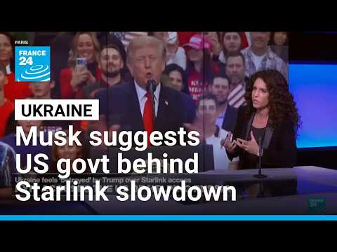 Musk suggests US govt behind any slowdown in Ukraine's Starshield system