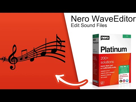 Nero WaveEditor Edit your sound files