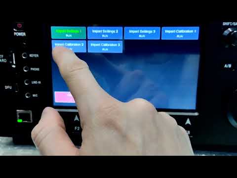 "Wolf" UA3REO DDC-Transceiver import settings