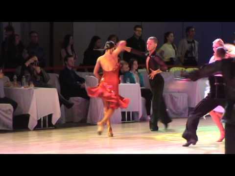 WDSF Open Latin 1/4 samba Vladimir Timofeev - Evgenia Florinskaya