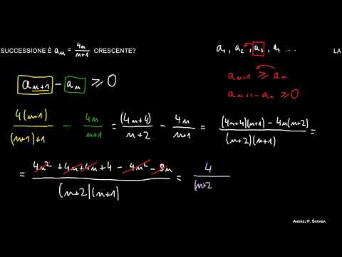 Successioni Decrescenti e Crescenti