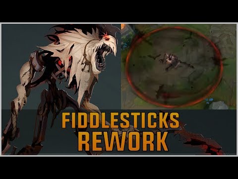 FIDDLESTICKS REWORK PREVIEW - New Abilities & Animations Teaser (League of Legends)