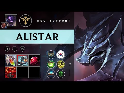 Alistar Support vs Seraphine - KR Challenger Patch 25.22